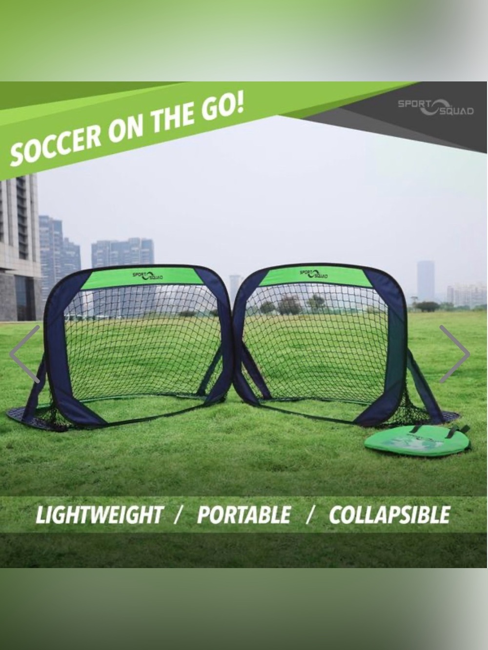 Sport Squad Soccer Goals - set of 2